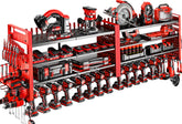 Shomextol 66-inch tool organizer wall mount for organized workshop storage