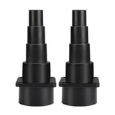 Shop-Vac universal tool adapter showing hose compatibility across tool sizes