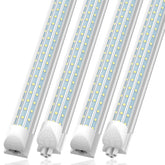 ShopLED 4ft LED shop light closeup with D-shape beam and 6000K color