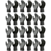Showa Atlas 370BLK nitrile gloves with second-skin fit and strong grip.