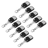 SHUAIGUO universal garage remote front view, compact and easy to attach to your keys