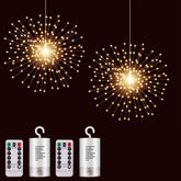 SHUKAN firework lights 2-pack hanging decor for versatile ambiance