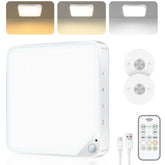 ShunFSC rechargeable motion-sensor ceiling light for energy-efficient indoor lighting
