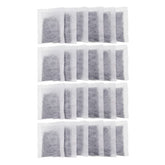 ShuRex 24-pack charcoal filters for Megahome reduce chlorine and odors for cleaner water.