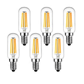 SHUWDKAR E14 LED bulb warm white 2700K for chandeliers and fixtures