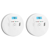 SHYEEH CDR-803 2-in-1 smoke and CO detector in a home setting