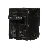 Siemens Q240 front view shows plug-in design for quick panel installation.