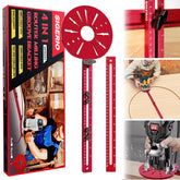 Sigerio 4-in-1 router bracket with wide base compatibility for most handheld routers, quick setup.