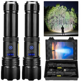 Sigoobal flashlight front view showing compact handheld design for outdoors.