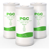 SimPure PGC 5-micron sediment filter close-up reduces particulates for clearer water