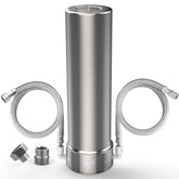 SimPure V7 under-sink filter assembly showing easy setup and direct connect.