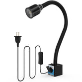 Sisymos magnetic work light with 1320-lumen output brightens crowded workbenches.