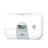 SITERWELL carbon monoxide detector front view with LCD readout for real-time CO levels