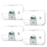 SITERWELL travel CO detector with LCD display shows real-time readings.