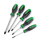SK 5-Piece Phillips Screwdriver Set with magnetic tip for easy screw pickup.