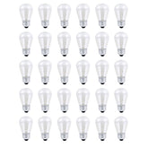 Skullis S14 orange bulbs 30-pack for patio lighting and ambiance.