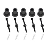 SKYSEN barn door spacer in black 1-5/16 inches for precise alignment and stability.