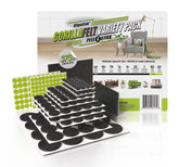 Slipstick Gorilla felt pad 8-inch round protects floors and eases chair movement.