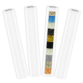 Slirceods multi-stage filter front view reduces chlorine for a cleaner shower.