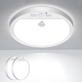slochi 2Pack motion sensor light on ceiling provides hands-free illumination