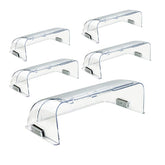 SMGSP clear vent deflector 5-pack fits 10-14 inch vents for even airflow