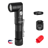 SMINGXI T5 flashlight front view shows compact high-brightness design for outdoors.