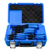 SMOTIVEPRO snap-ring pliers in a compact case with four sizes for quick setups.