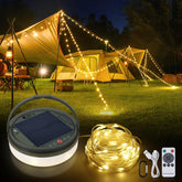SMY Lighting 4in1 camping light with lantern and string for versatile outdoor ambiance.