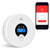 Soewolit smart smoke detector with wifi-setup for easy installation and connectivity.