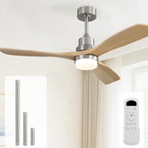Sofucor 52-inch ceiling fan with lights and remote for versatile indoor-outdoor comfort.