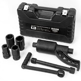 Solid As Mountain torque multiplier wrench set in sturdy case for heavy-duty vehicle maintenance