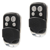 Solidremote keychain garage door remote 2-pack, compact and portable