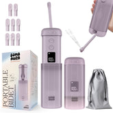 Soma Aura portable bidet with 250ml tank for on-the-go cleansing.