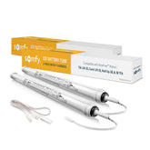 Somfy battery tube 2-pack powering motorized shades with easy replacement.