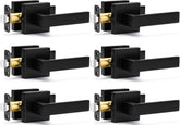 Sopoby 6-pack passage door handles for smooth hallway access.