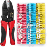 Sopoby crimping tool with heat shrink die for precise, secure crimps.