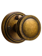 SORWDUERM antique brass door knob faceplate highlights premium craftsmanship for timeless interiors.