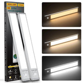 SOUL LINK 12-inch under-cabinet light with motion sensor for hands-free lighting.
