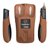 Southwire T200K belt-case setup for hands-free field testing