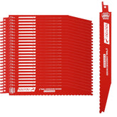 Souyou 25-pack 9-inch bi-metal demon blades for demolition and durable cuts