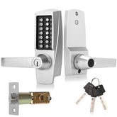 Souyou mechanical lock front view with handle, secure entry