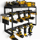 7S Garage Spampur 8-drill slots keep drills within reach.