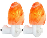 Spantik pink Himalayan salt lamp hand carved glows warm, enhancing bedroom ambiance.