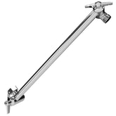 SparkPod shower arm extension with rotating elbow for customizable spray coverage.