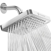 SparkPod shower head high-pressure rain delivers a powerful downpour for refreshing showers.