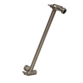 SparkPod solid brass extension arm with angle adjustment for personalized shower setup.