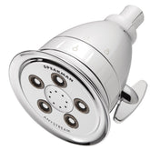 Speakman S-2005-HBF filtered shower head front view with filtration