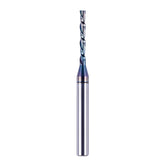 SpeTool 1/8-inch downcut router bit with long-life coating for clean top surfaces
