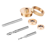 SpeTool router inlay kit with 1/8-inch bit for precise wood inlays