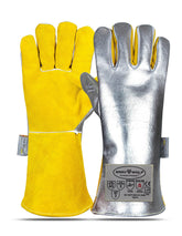 SpecxArmor GrayWolf glove aluminized top heat reflection for safer welding
